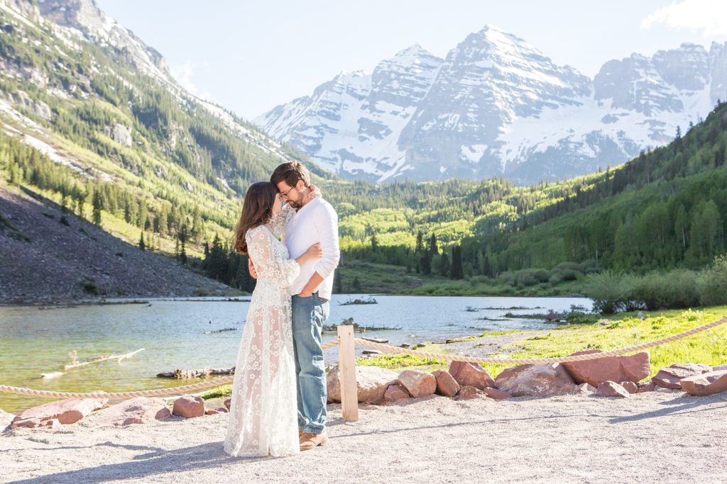 Colorado engagement photography with William and Bethany in Aspen Colorado