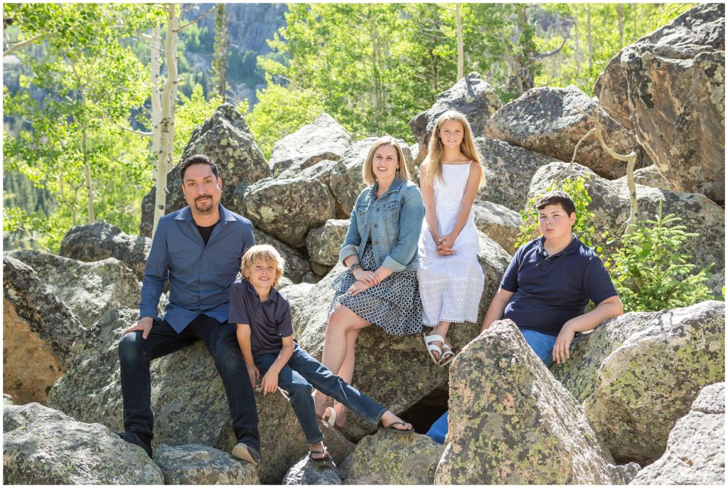 Family photography in Rocky Mountain National Park