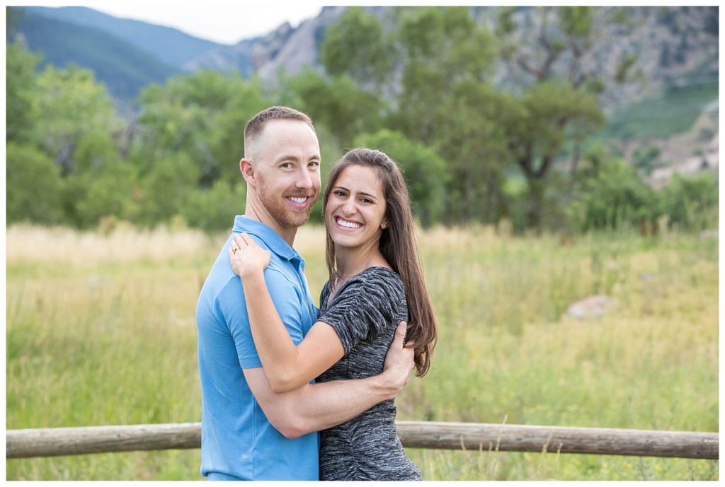 Boulder photographer - engagement with Kali and Yates