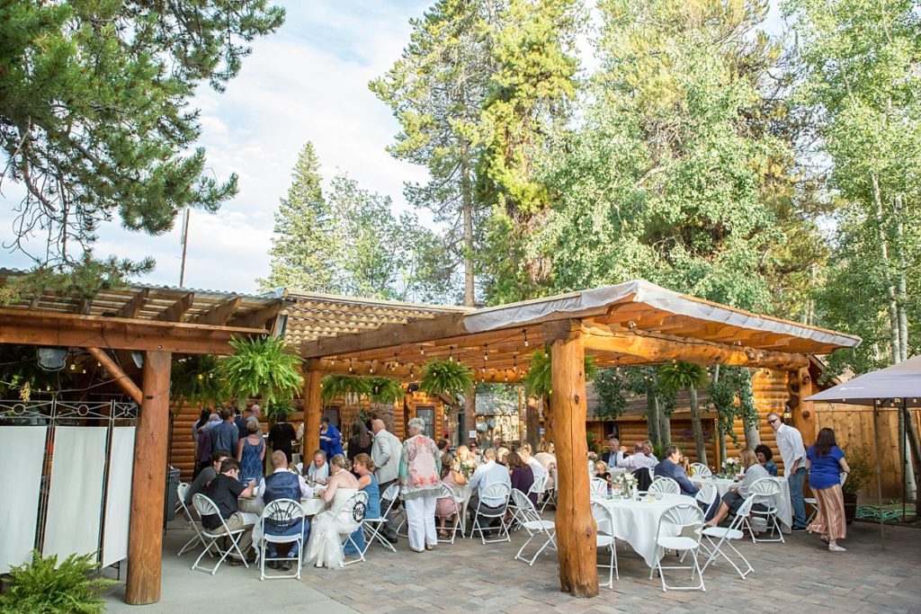 Rustic wedding Colorado at Daven Haven Lodge