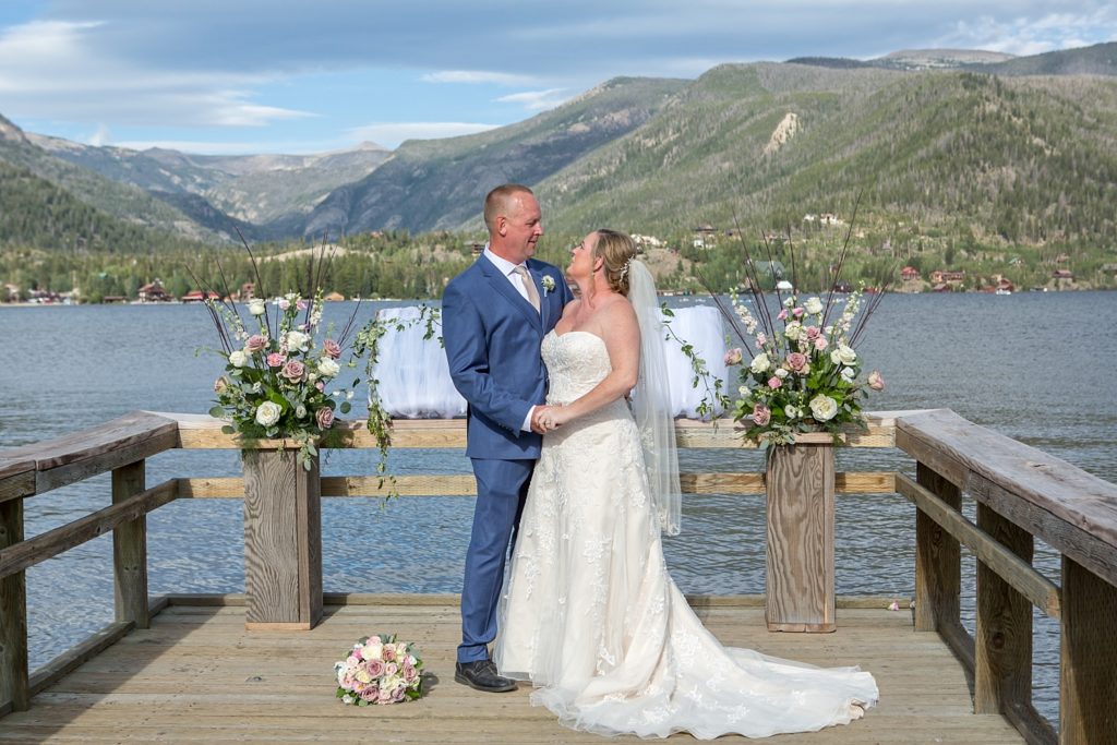 Grand Lake Colorado wedding venue at Point Park