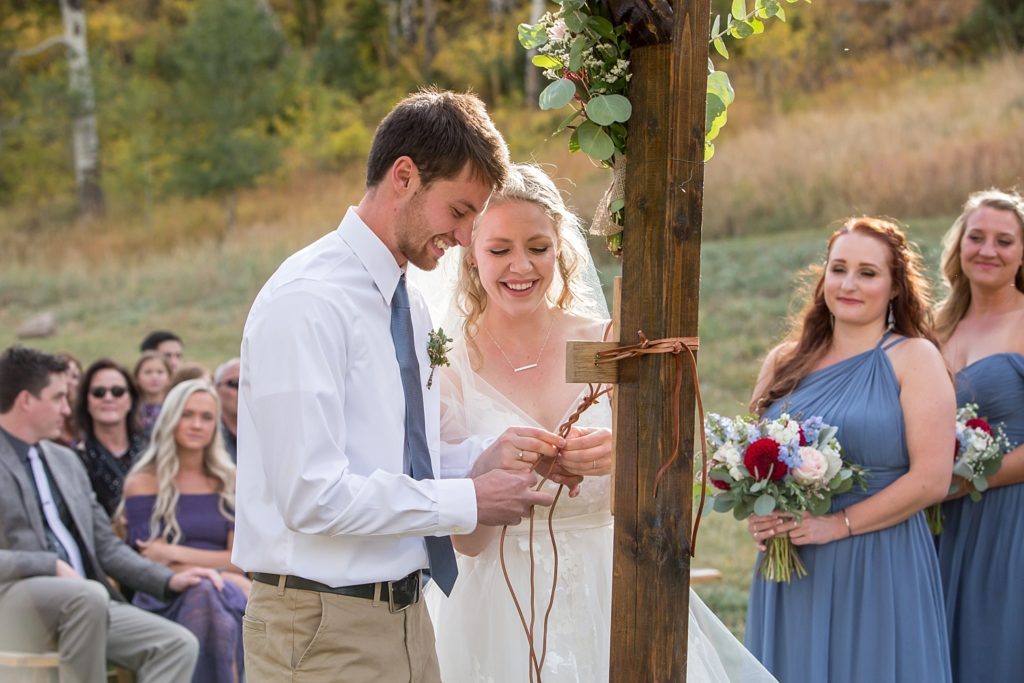 Colorado wedding photography at Bearcat Stables in Edwards, CO
