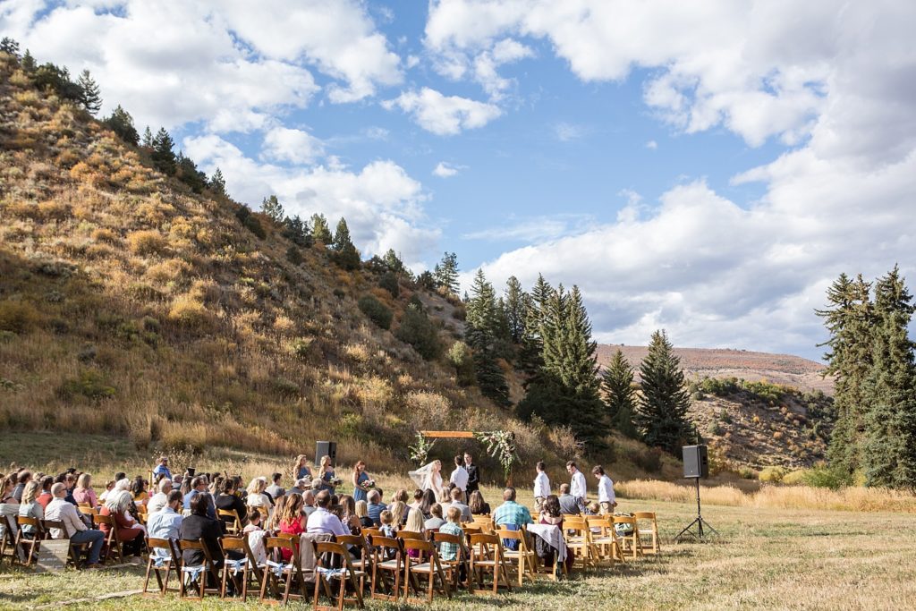 Bearcat Stables wedding in Edwards Colorado near Vail