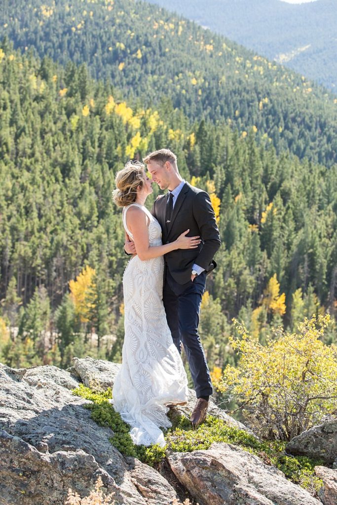 Outdoor wedding venues in Colorado