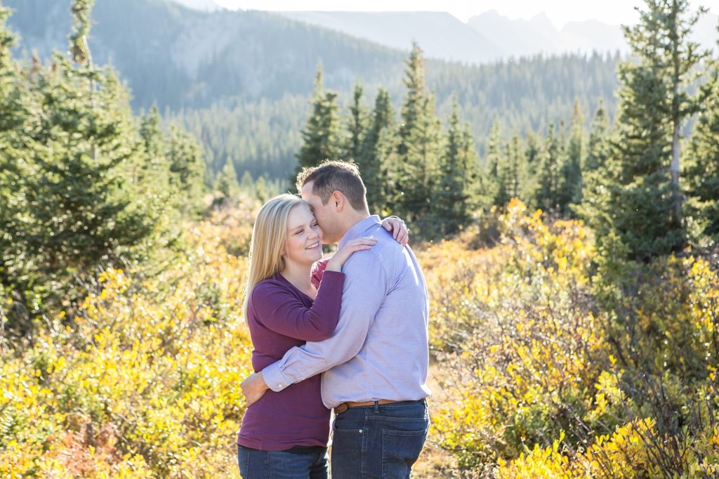 Brainard Lake engagement photography with Lauren and Ben