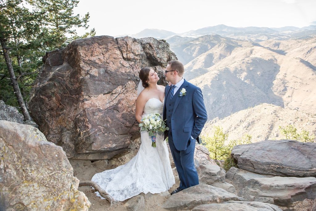 wedding photography at Lookout Mountain in Golden, CO