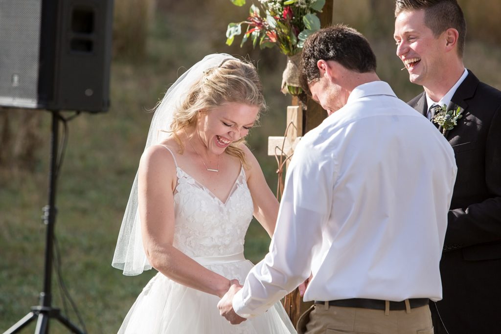 why you need 2 photographers for your wedding - to capture different angles during the ceremony