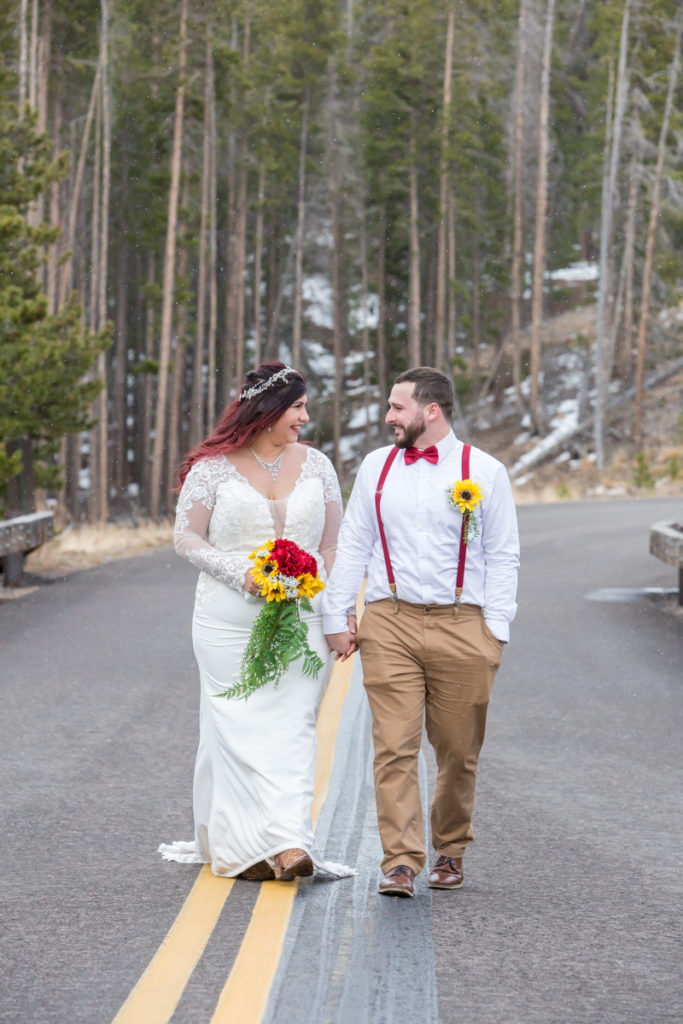 Colorado wedding photography in Estes Park