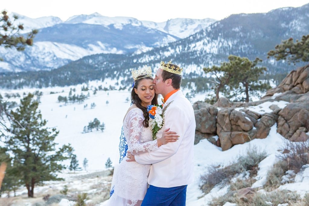 Colorado elopement in Rocky Mountain National Park