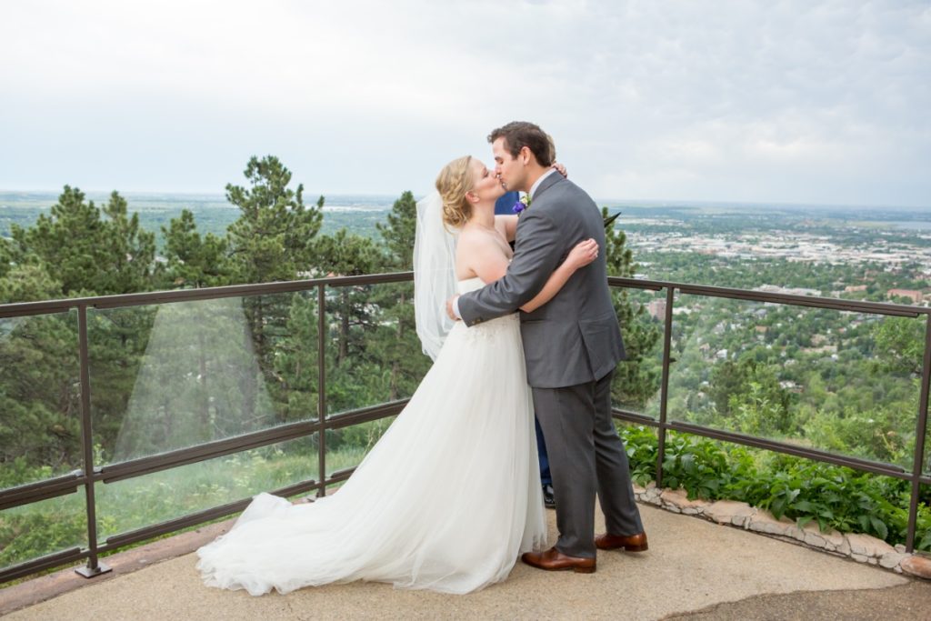 Boulder elopement photographer with Lauren and Ben at the Flagstaff House