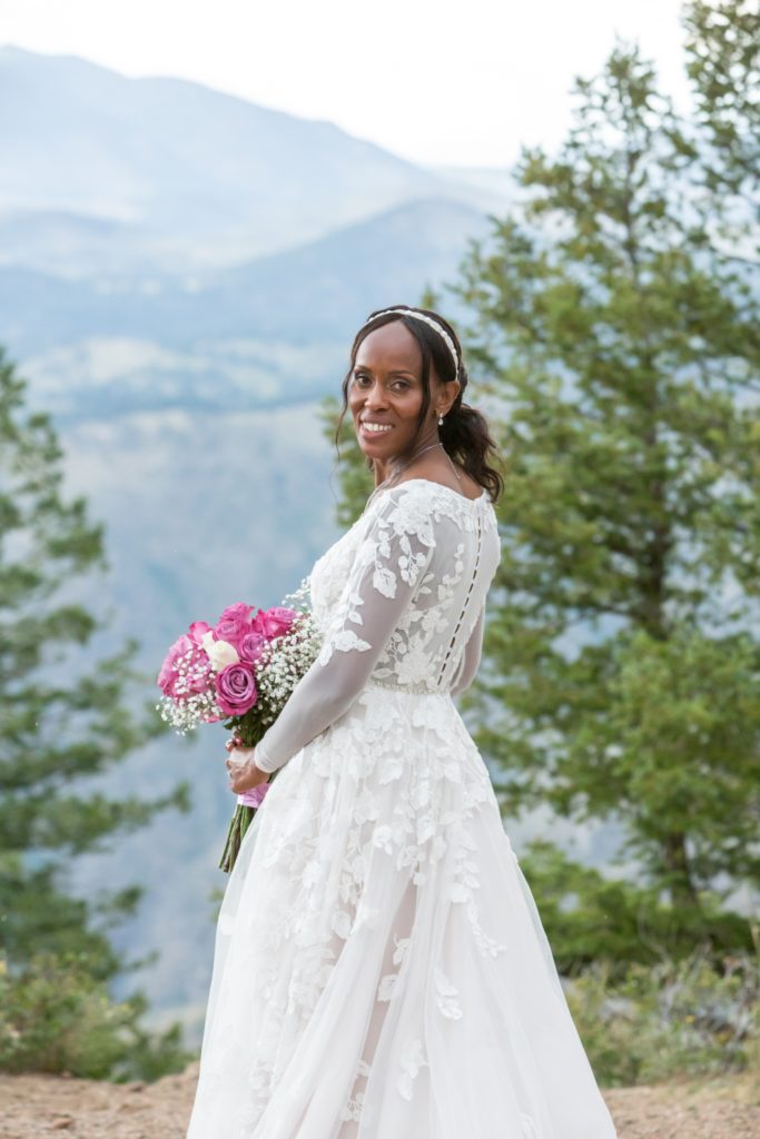 bride portrait at Lookout Mountain