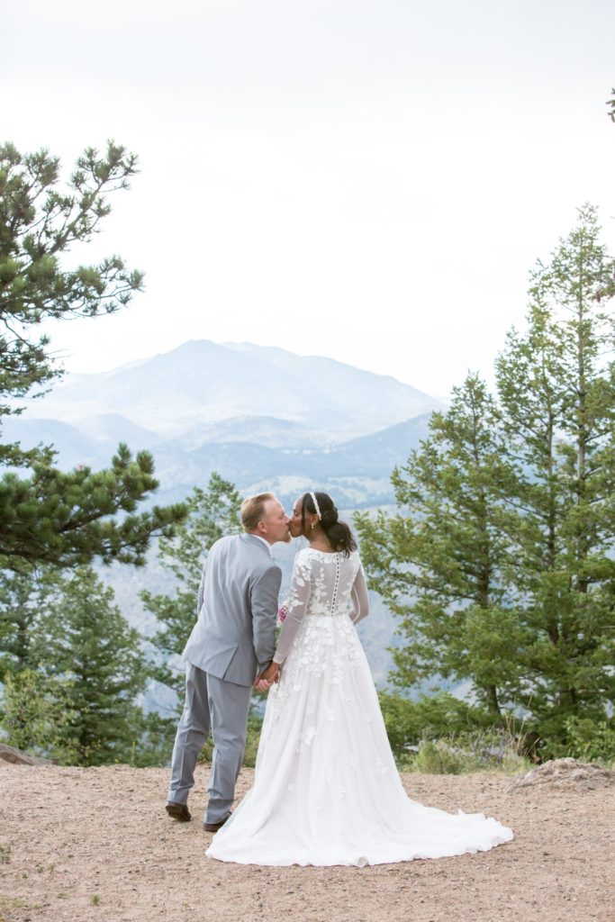 Wedding photography at Lookout Mountain in Golden