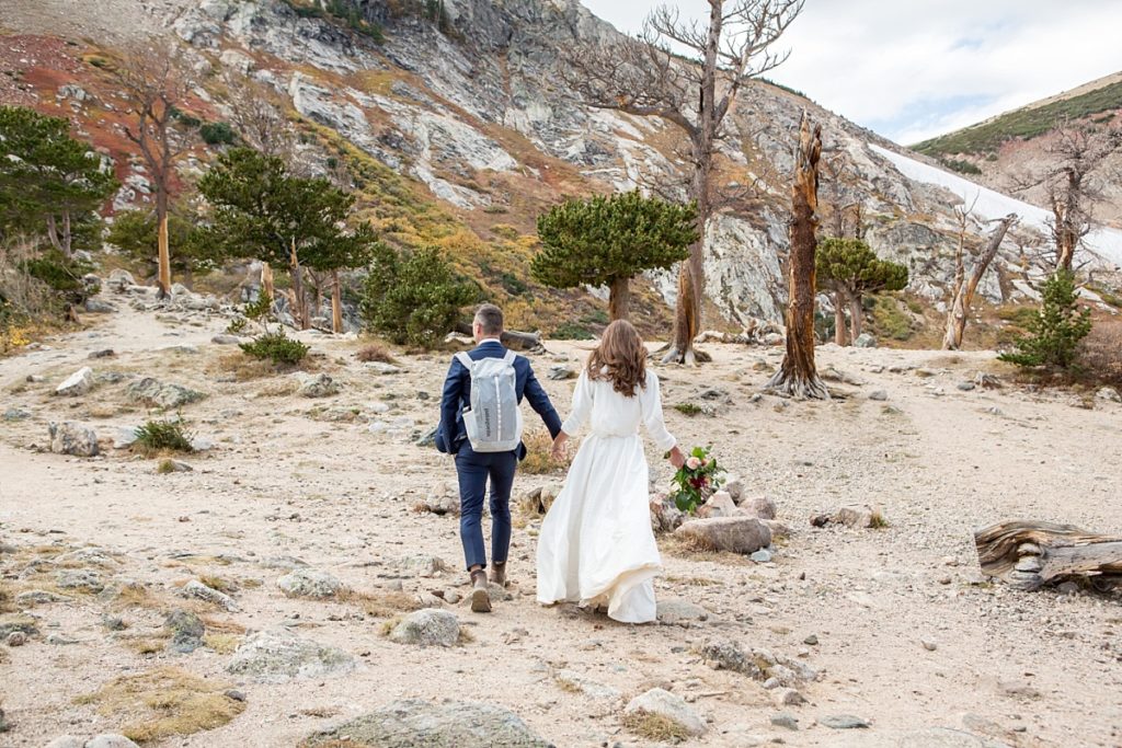 Eloping adventure at St Mary's Glacier