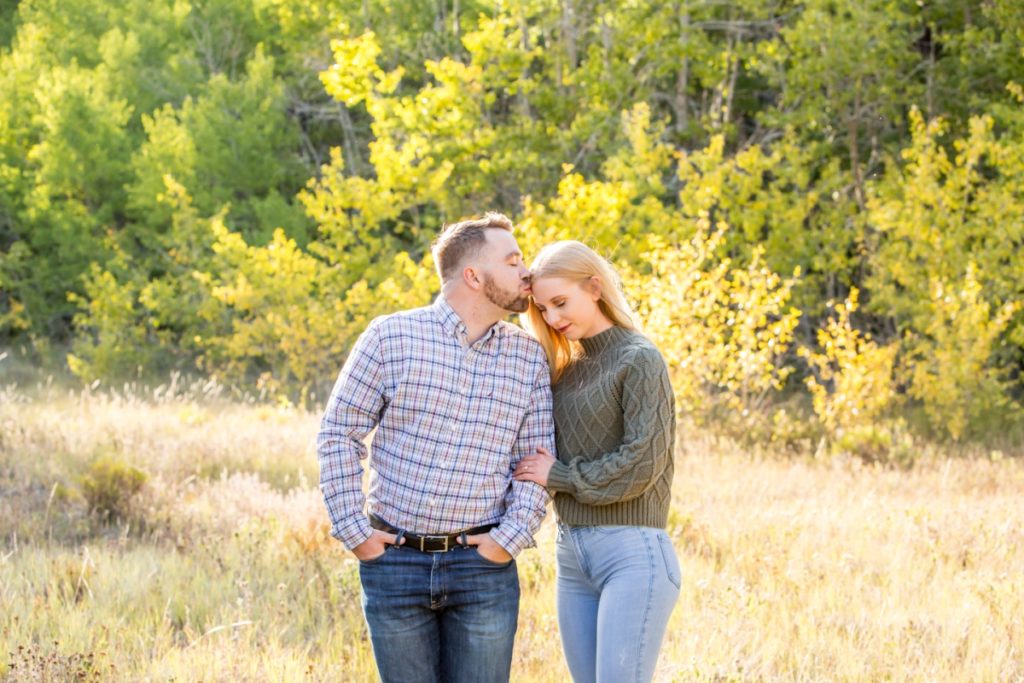 Engagement photos just outside of Idaho Springs