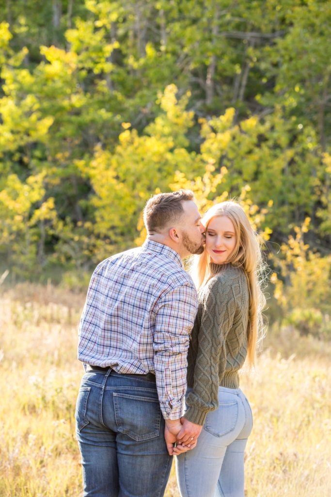 Engagement photography just outside of Idaho Springs