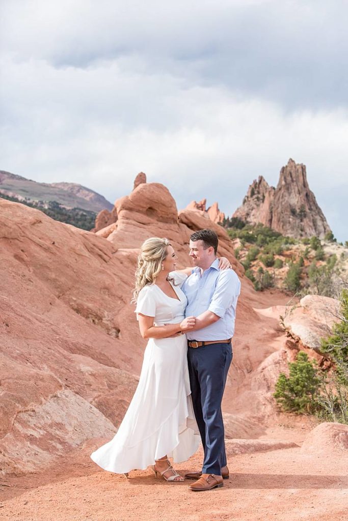 engagement at Garden of the Gods