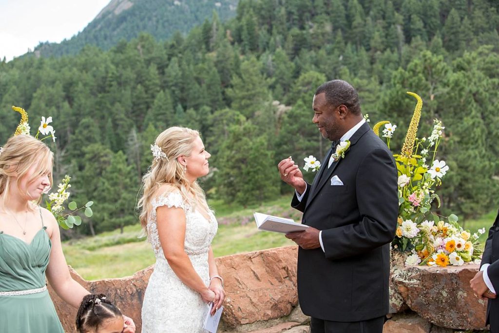Flagstaff Mountain Boulder Colorado elopement