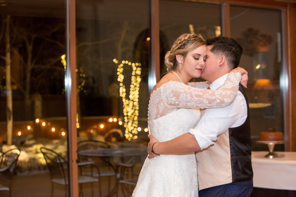 Close up first dance during the reception - - Nichole Emerson Photography