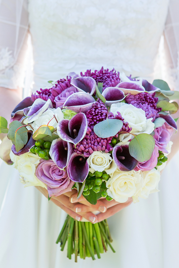 Floral detail - wedding photographers Denver