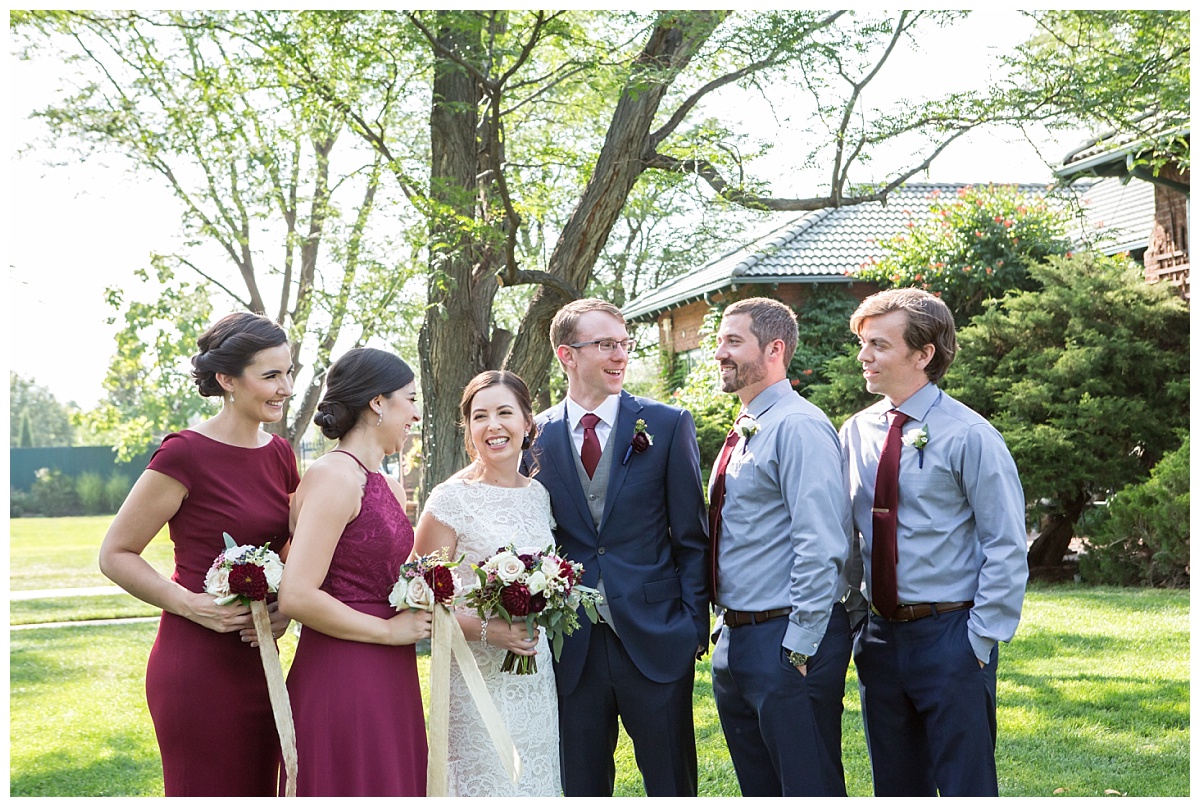 Denver wedding photographers - wedding party portrait