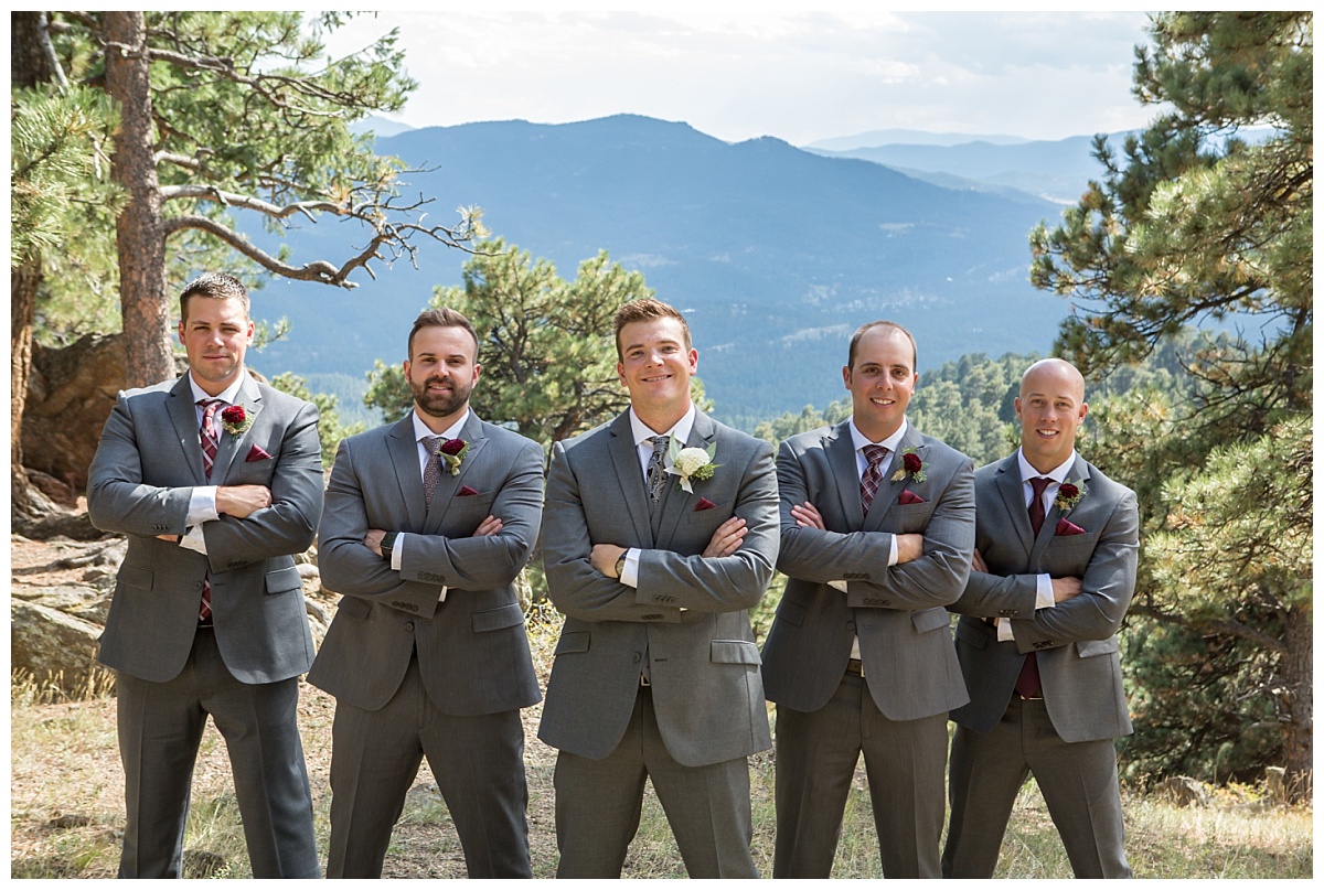 Groomsmen - Denver wedding photographer