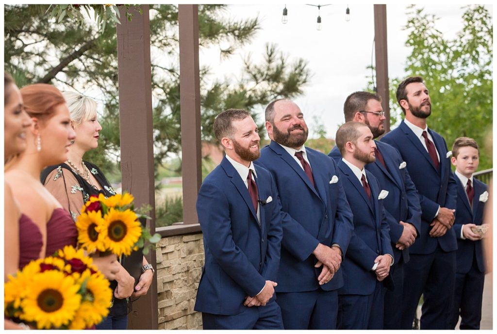 Wedding Ceremony in Thornton, Colorado at Brittany Hill