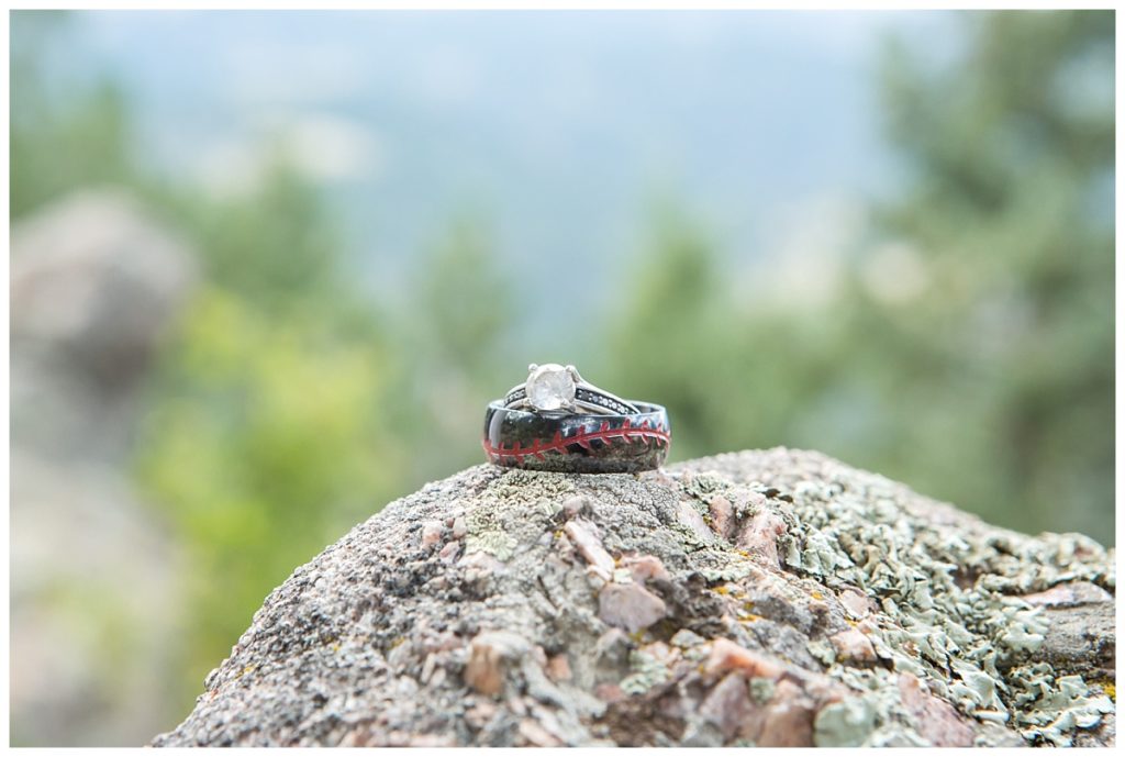 Boulder wedding photographers - ring detail