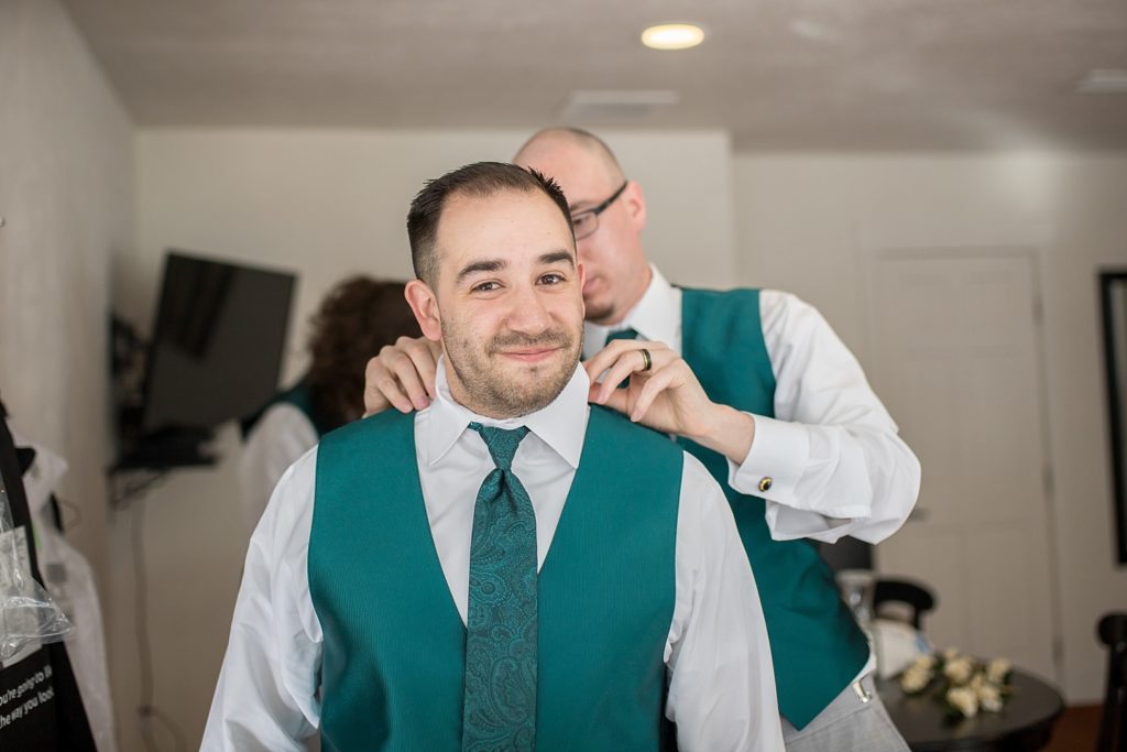 why do you need 2 photographers for your wedding - to capture getting ready at the same time with the bride and groom