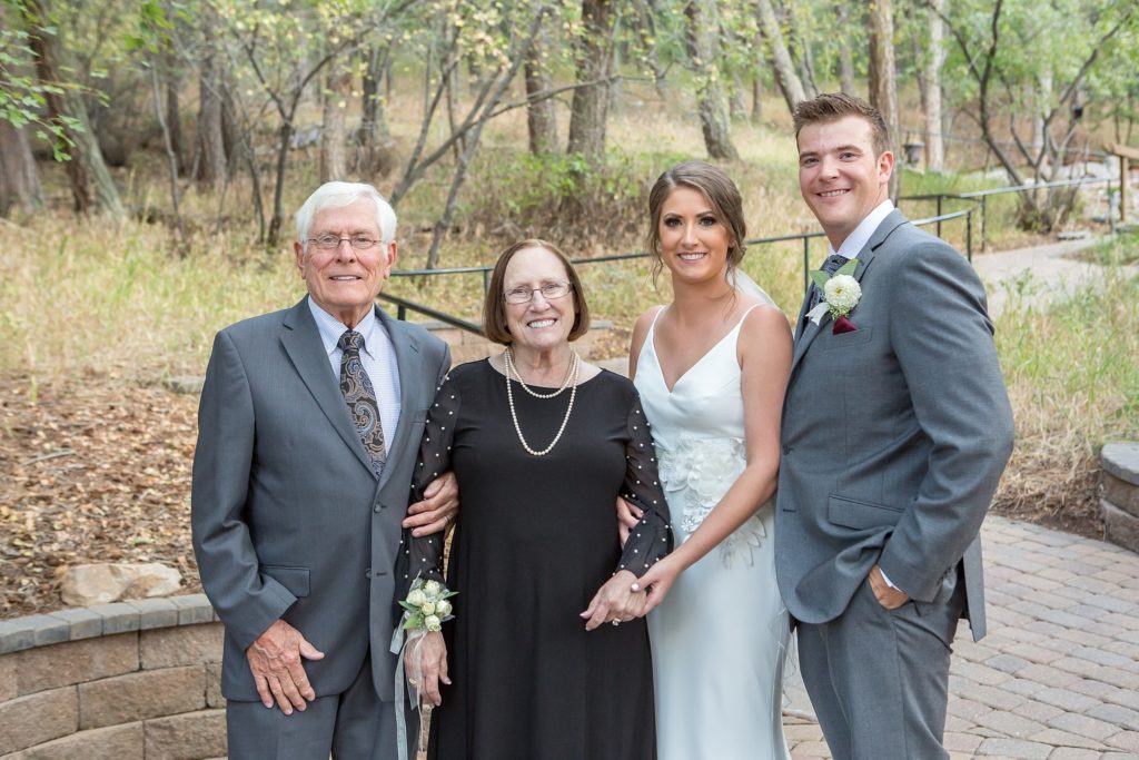 Family wedding photos