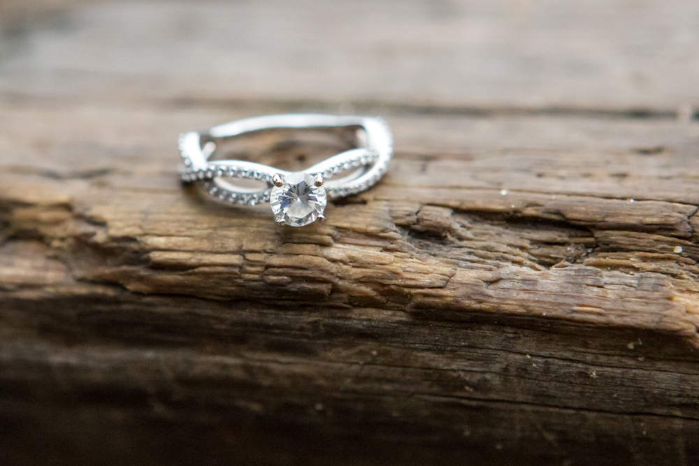 twisted vine engagement ring