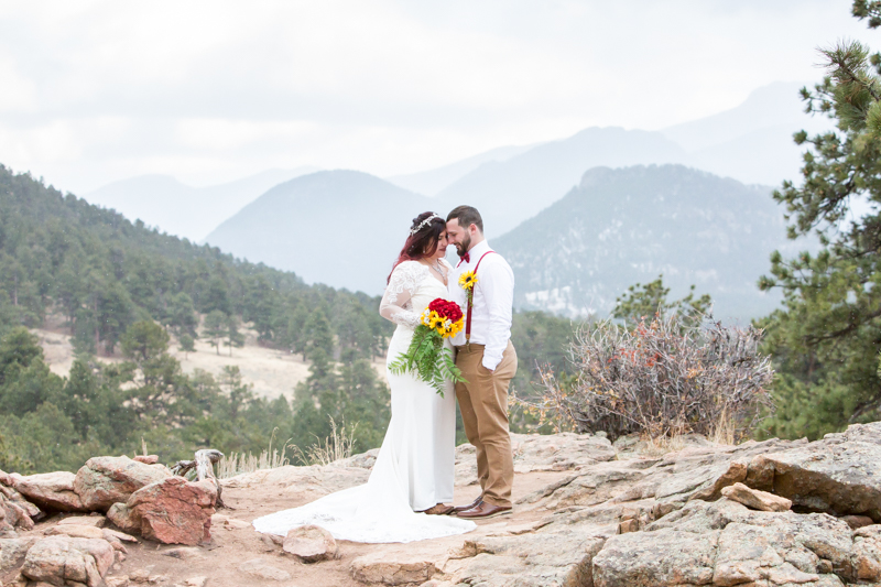 Rocky Mountain National Park Wedding with Selena and Hank at 3m Curve