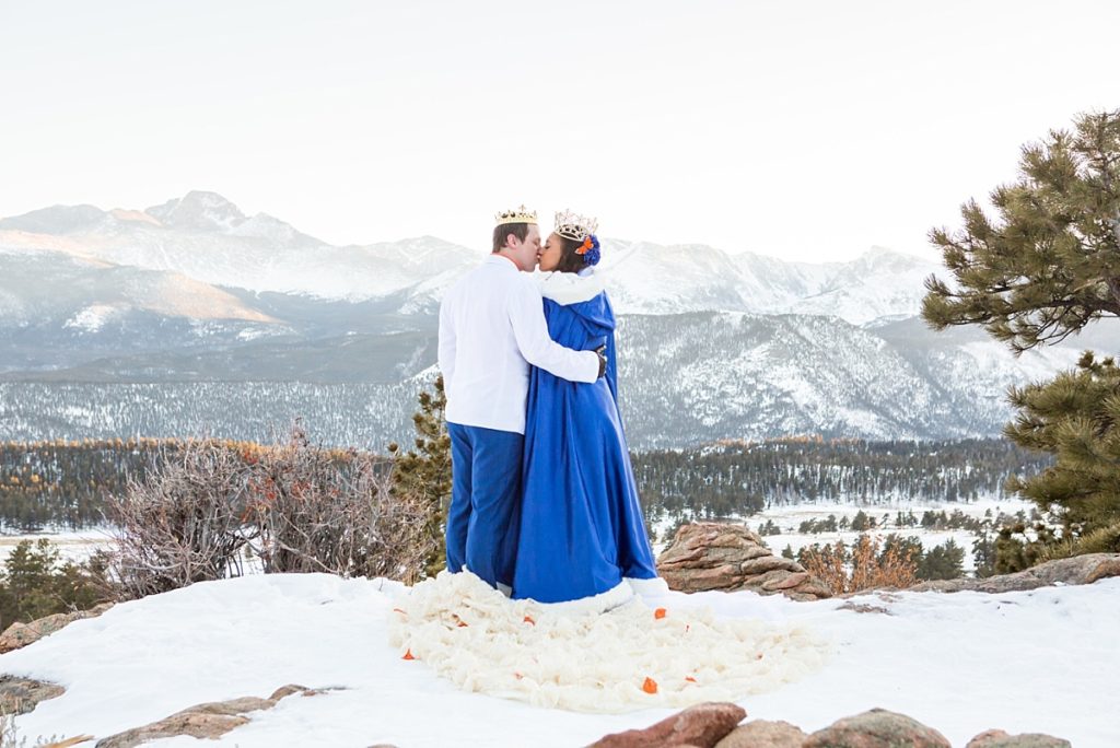 Colorado elopement at Rocky Mountain National Park