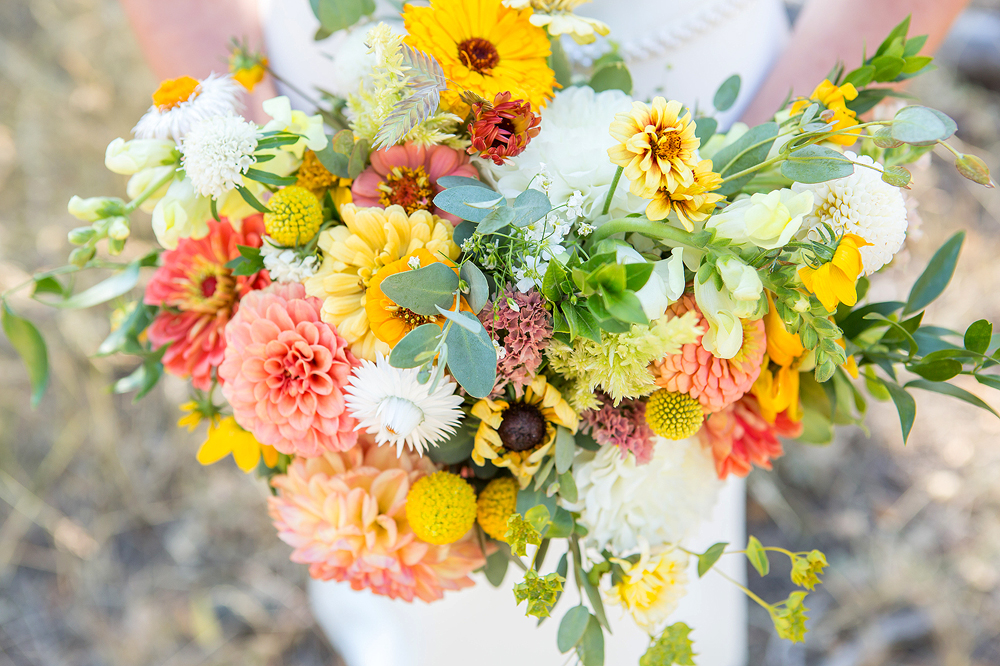 Wedding photography - floral bouquet