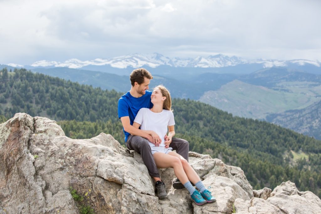 Lost Gulch Overlook Engagement