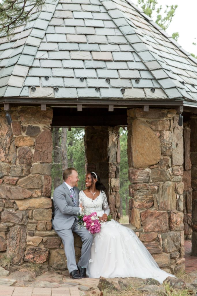 Boettcher Mansion small wedding in Colorado