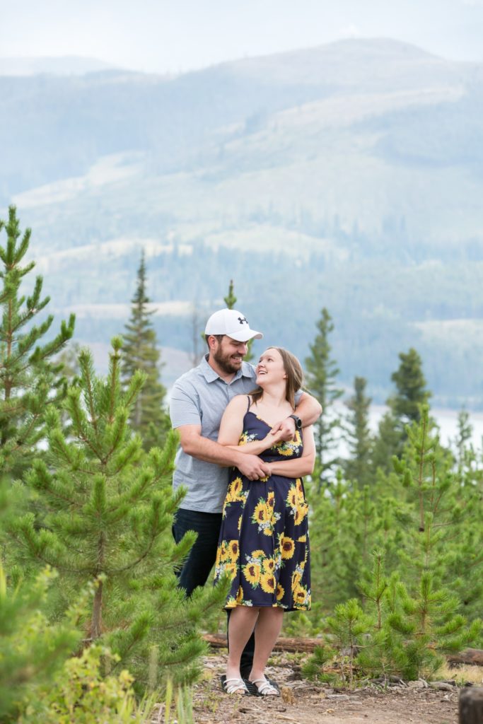 couple portraits in Breckenridge Colorado