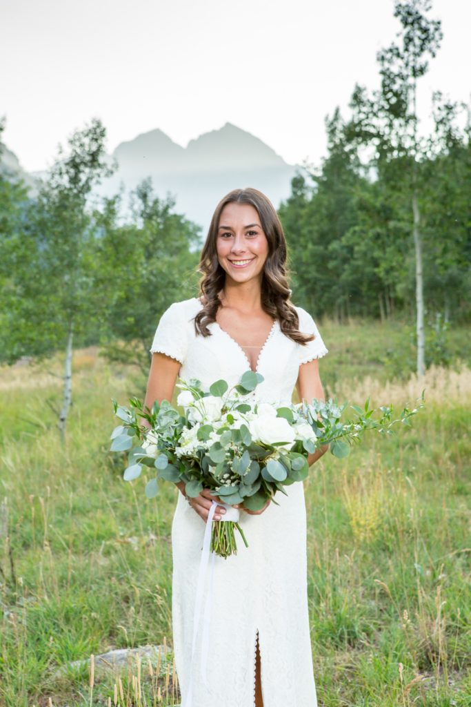 Colorado bride portrait