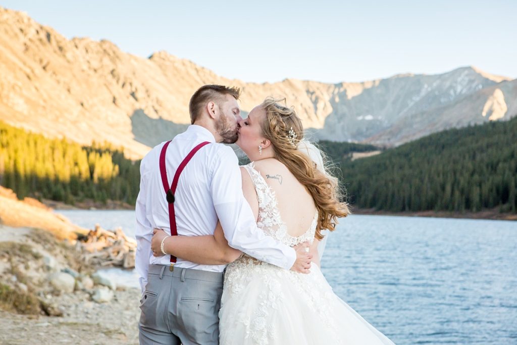 Breckenridge mountain elopement with Annie and Mike