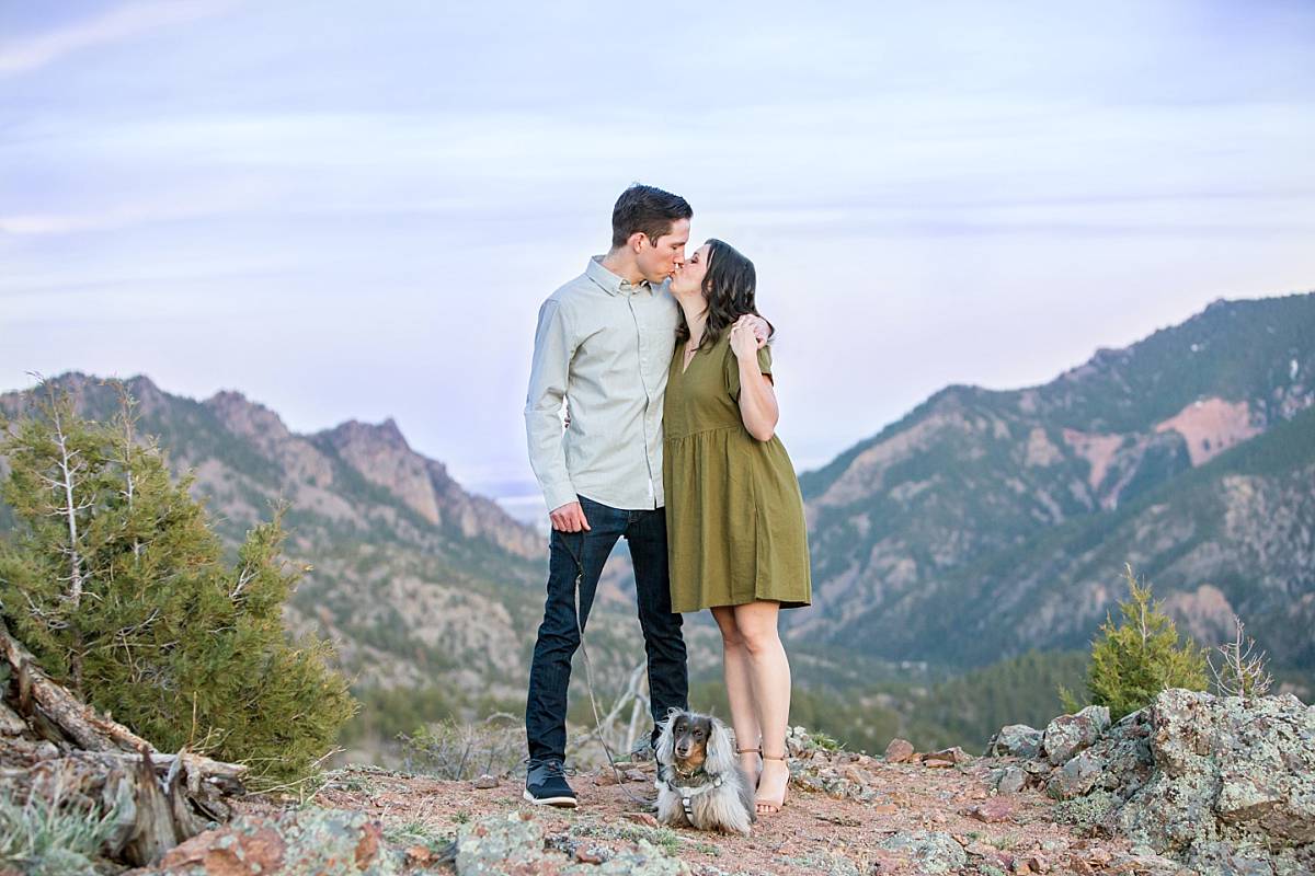 Couple photos in Boulder Colorado