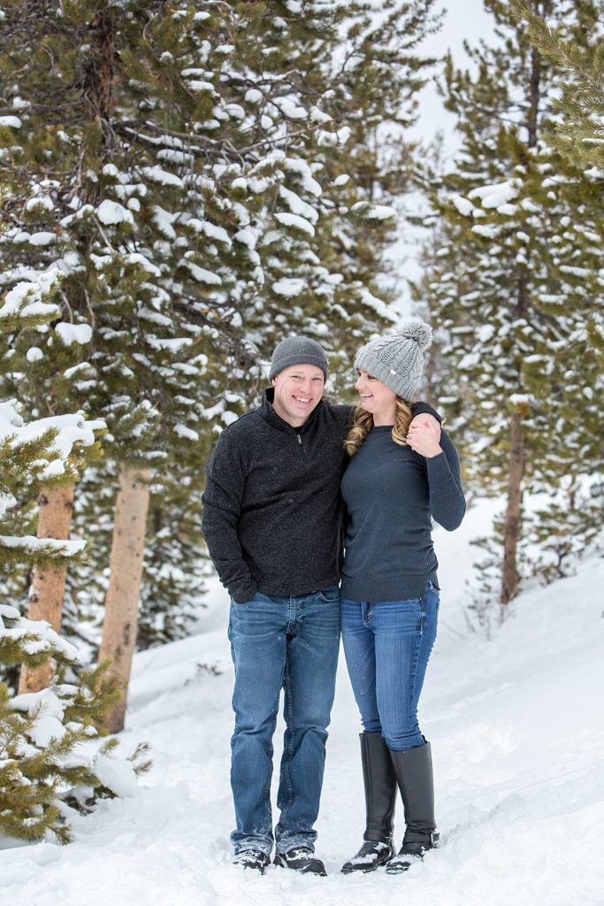 Molly and Jerry Breckenridge engagement at Sapphire Point